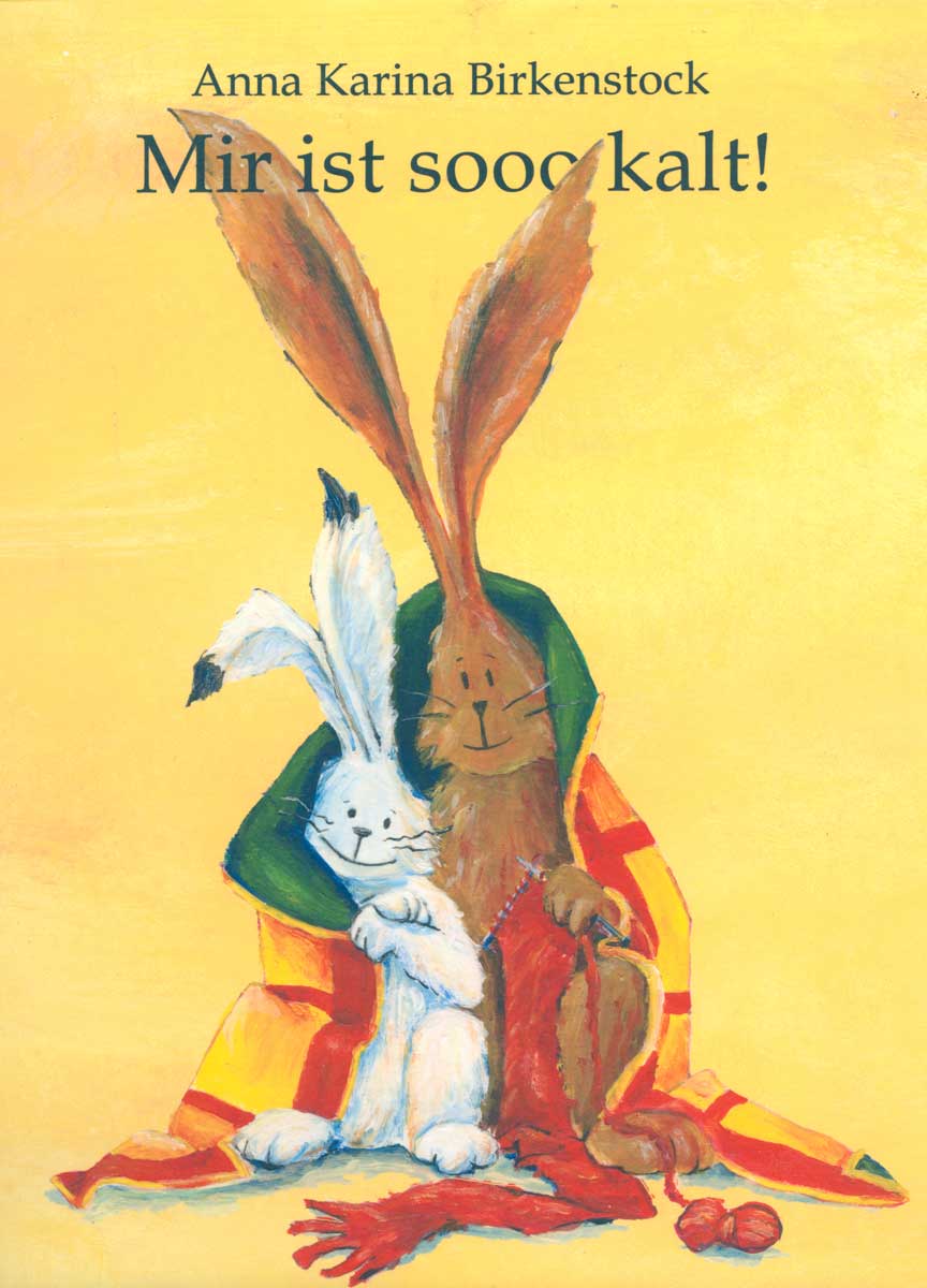 Buchcover mit zwei Hasen